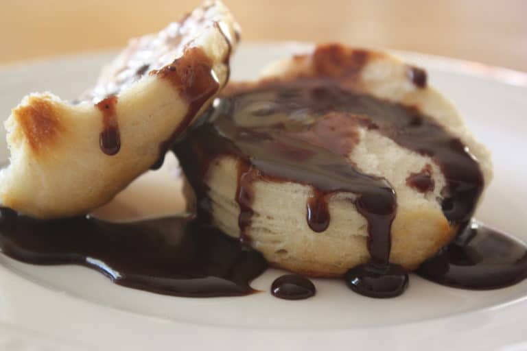 Chocolate Gravy and Biscuits