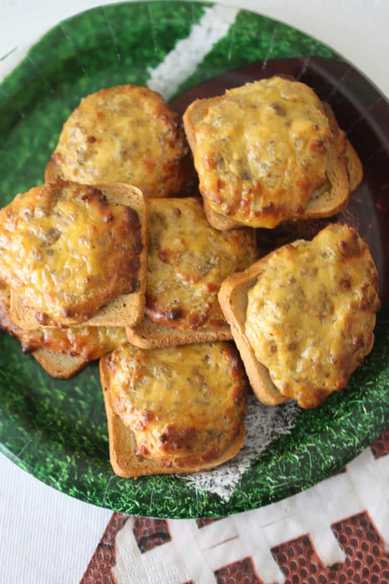 Sausage & Rye Party Breads
